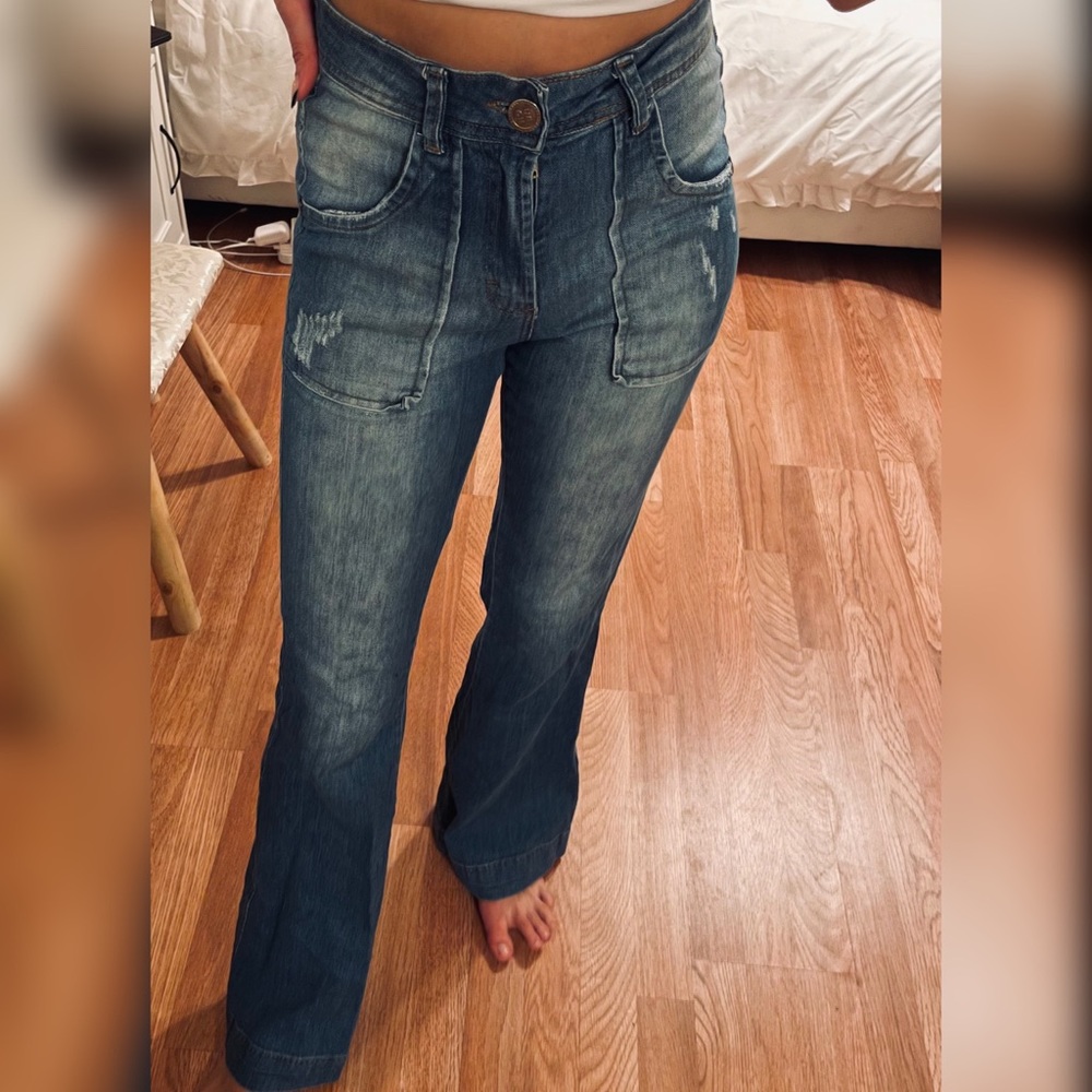 NWOT Flare Jeans High Waist
